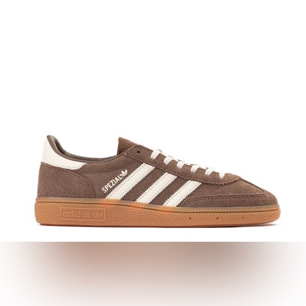 Adidas Spezial Brown and Cream Sneakers - Picture 7 of 7